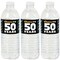 Big Dot of Happiness Cheers and Beers to 50 Years - 50th Birthday Party Water Bottle Sticker Labels - Set of 20